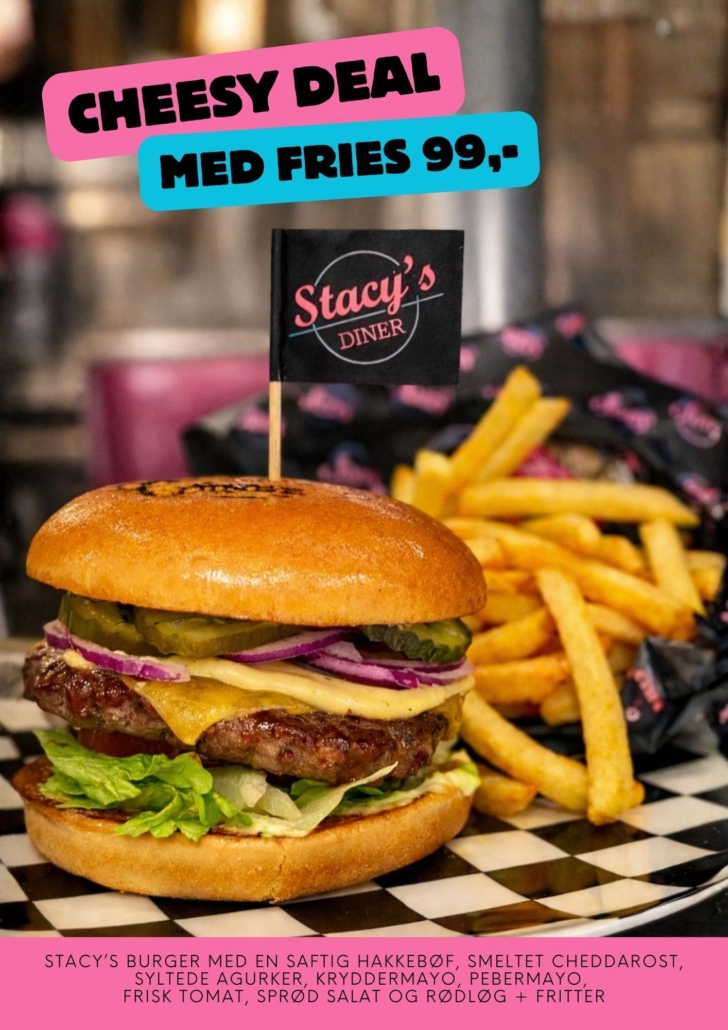 Cheesy deal på Stacy´s Diner