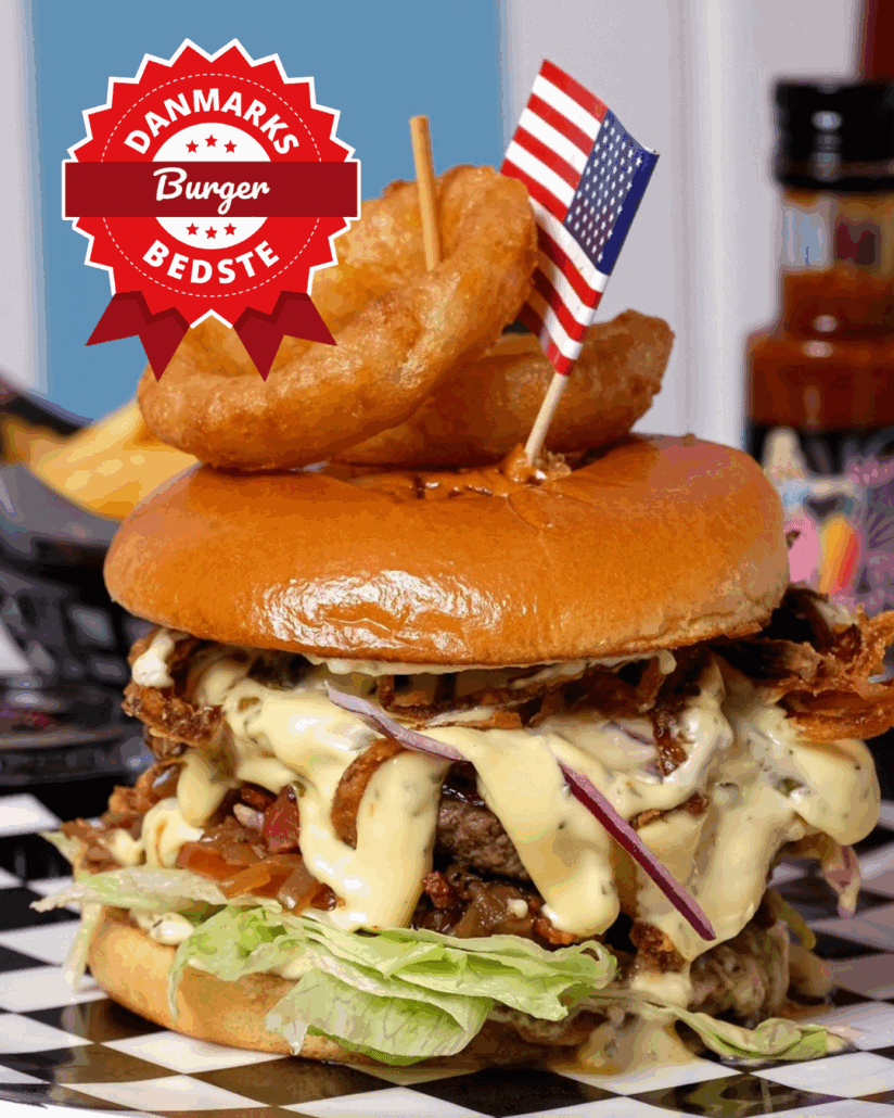 Danmarks bedste Burger Stacys diner